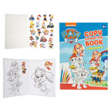 Paw Patrol fargeleggingsbok med klistremerker | A4