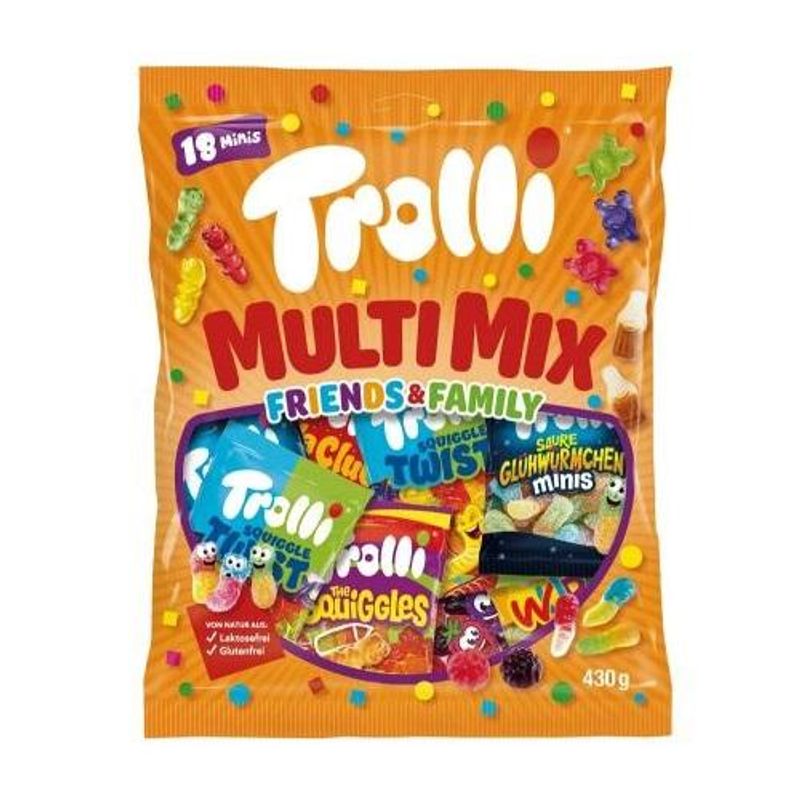 Trolli Multi Mix 18 småposer 430g