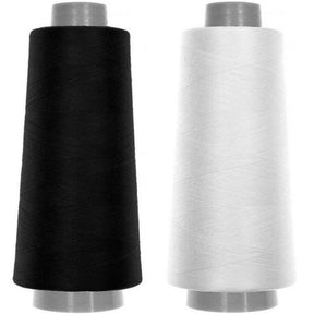 Sytråd 1371m Sort/Hvit