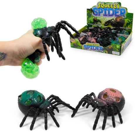 Stor Edderkopp Skivseball - Squishy fidget - leke | HGL