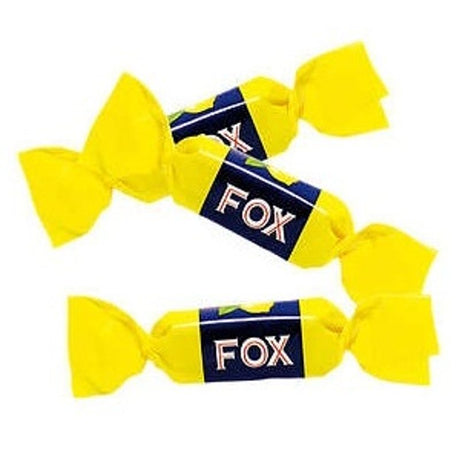 Fox Karameller 1kg | Storpakk med sitronsmak