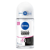 Nivea Deo Black & White Invisible Clear Roll‑On 50ml