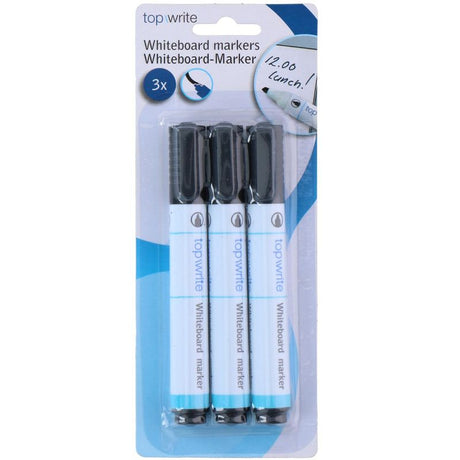Whiteboard - tusjer 3pk Sorte