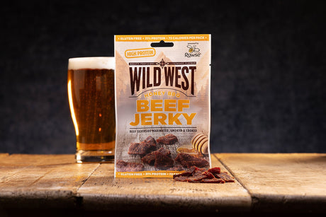 Wild West Beef Jerky Honey BBQ 25g