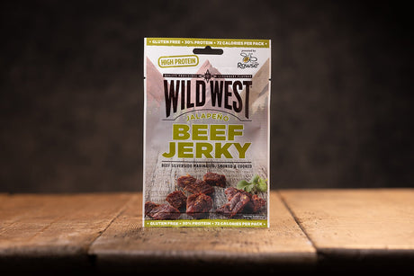 Wild West Beef Jerky Jalapeno 60g